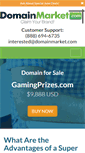 Mobile Screenshot of gamingprizes.com